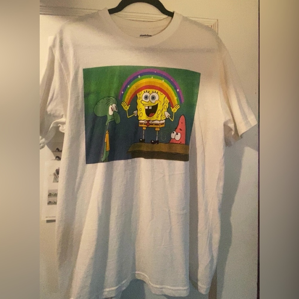 Nickelodeon White Short Sleeve Tee